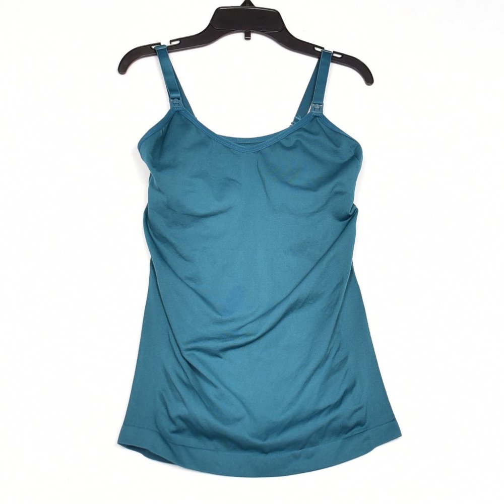 Trims Built in Shelf Bra Cup Tank Tops Cami Camisole Tummy Control Shaper Size M